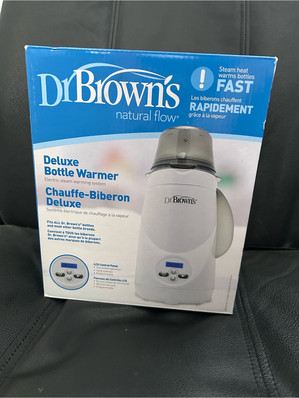 Dr. Brown's Deluxe Bottle Warmer - White NIB